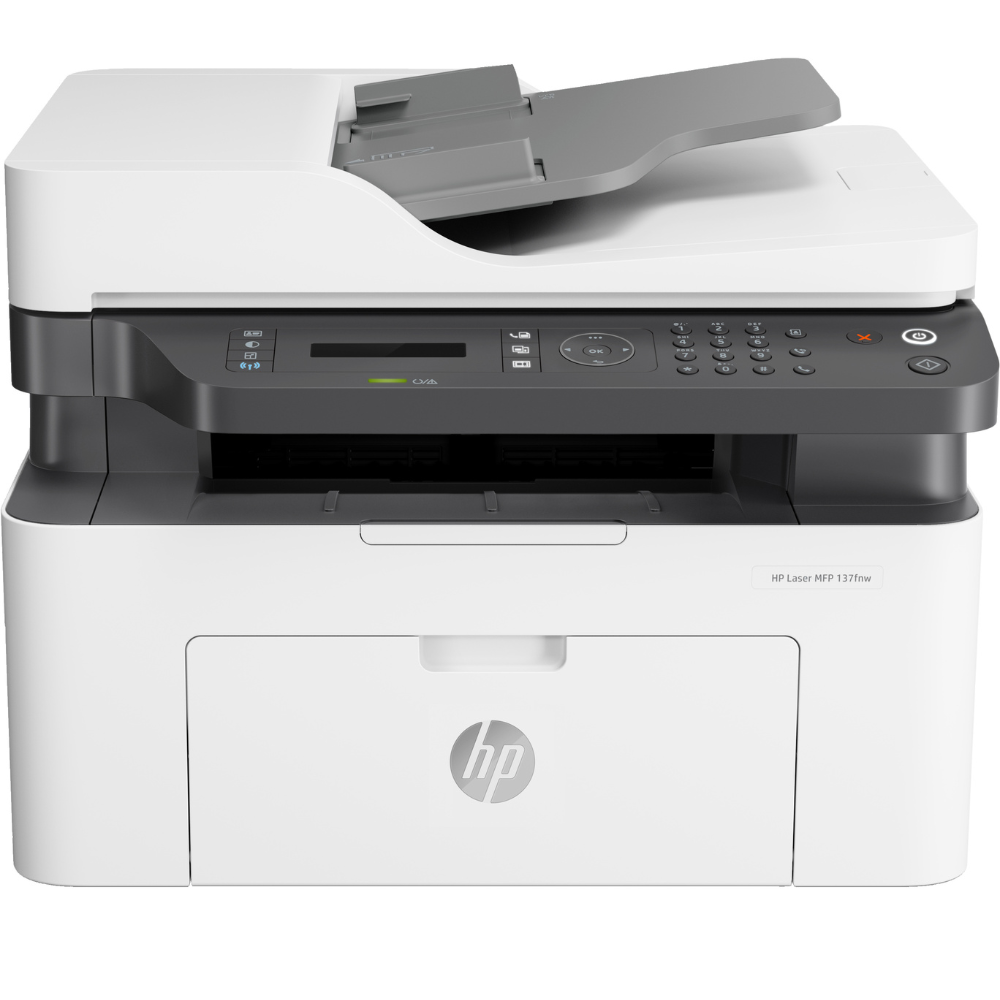 HP Laser MFP 137fnw Printer - Print, Copy, Scan, Fax for SMB