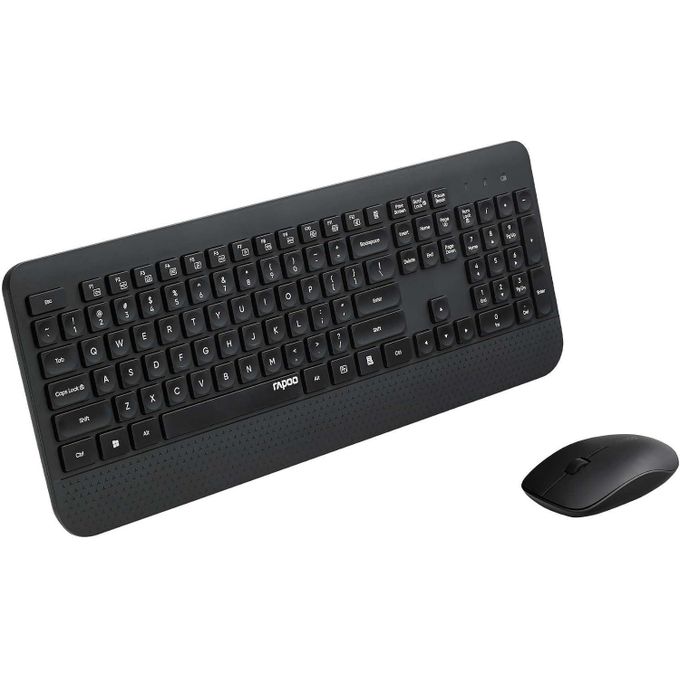 Rapoo Wireless Keyboard & Mouse X3500 - Black