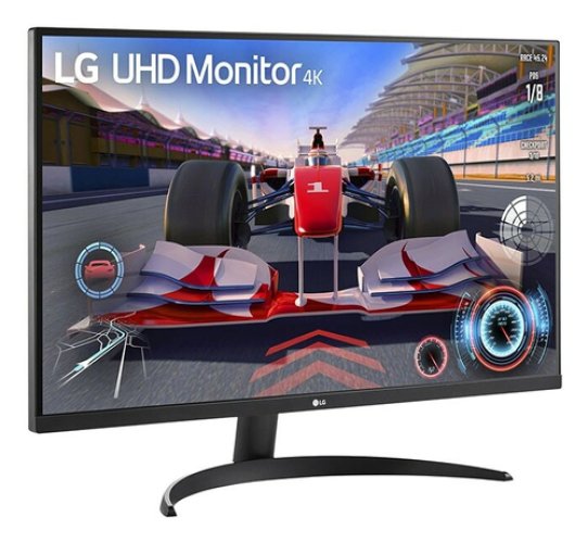 LG 31.5"" 4K UHD Monitor, Integrated Speakers - 32UR500-B