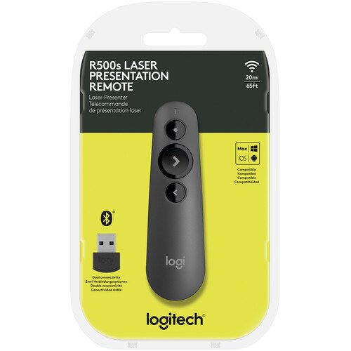 Logitech R500S Bluetooth presentation remote Graphite-910-005843