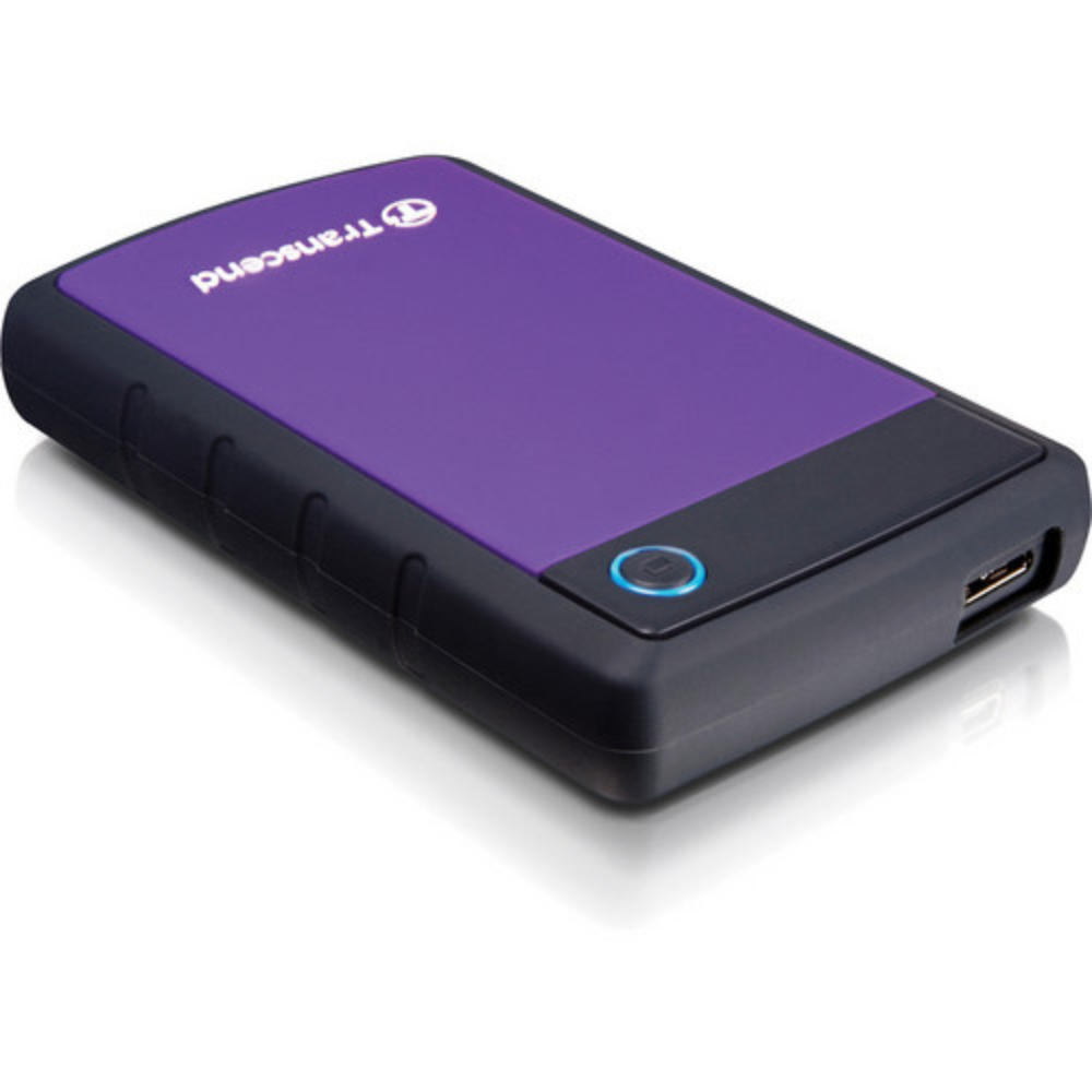 Transcend External HDD 1TB, Purple - TS1TSJ25H3P