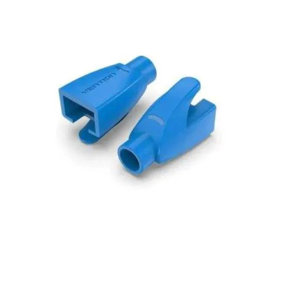 Vention RJ45 Strain Relief Boots Red PVC Type 100 Pack-IODRO-100