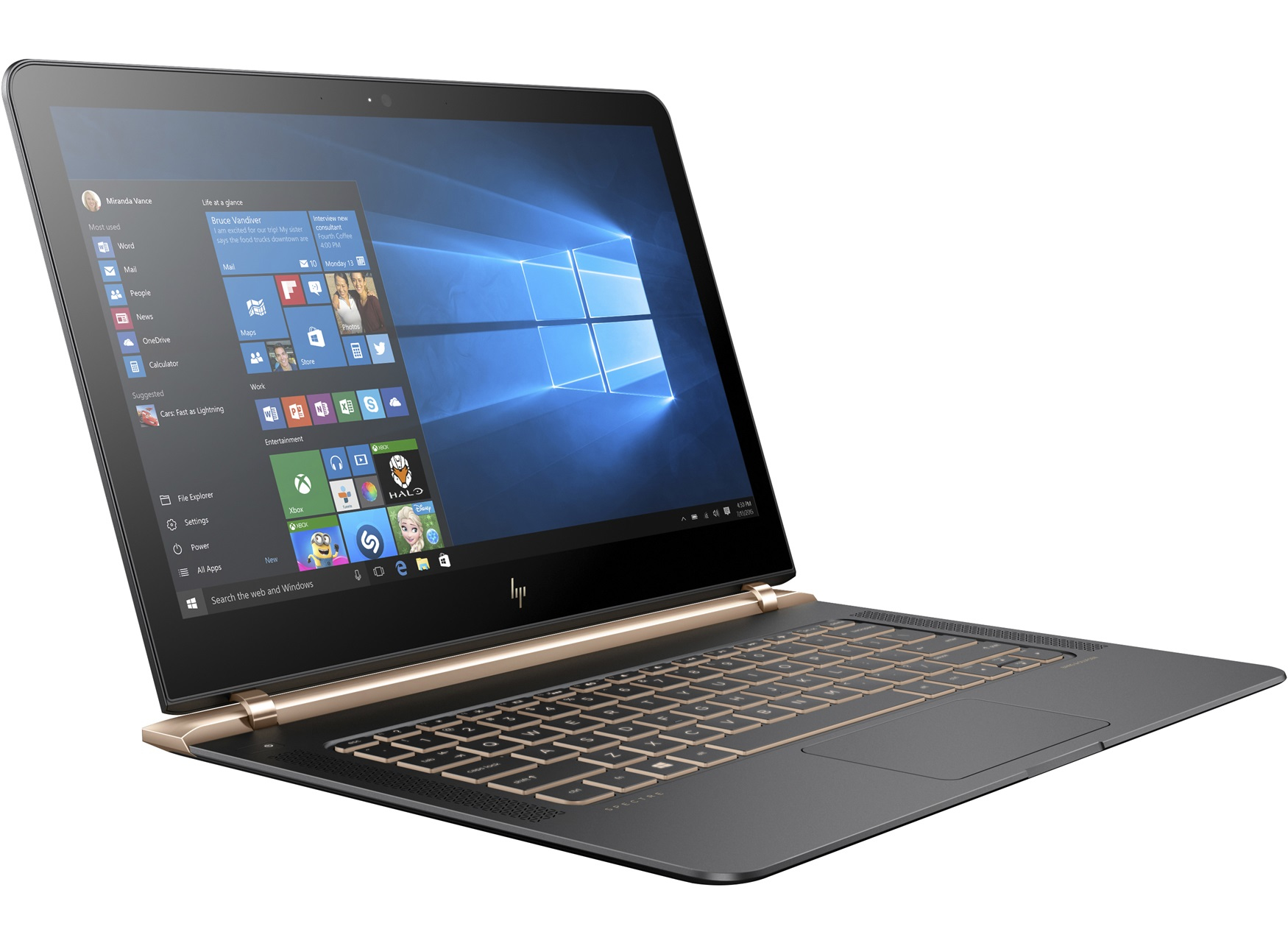 HP Spectre i5 8GB RAM, 256GB SSD - Wndows 10