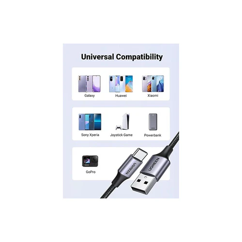 UGREEN USB-A Male to USB-A Male USB 3.0 - US373(UG-80791)2M