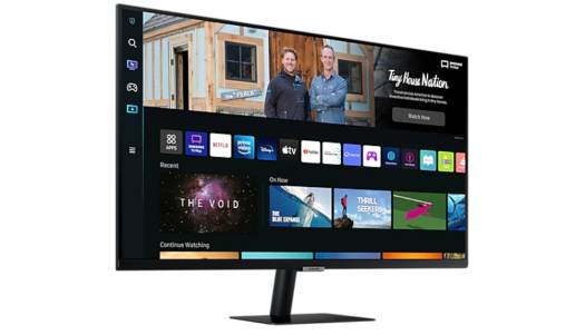 Samsung M5 27" FHD Monitor, Smart TV, 60Hz, HDR10-LS27BM500EMXUE