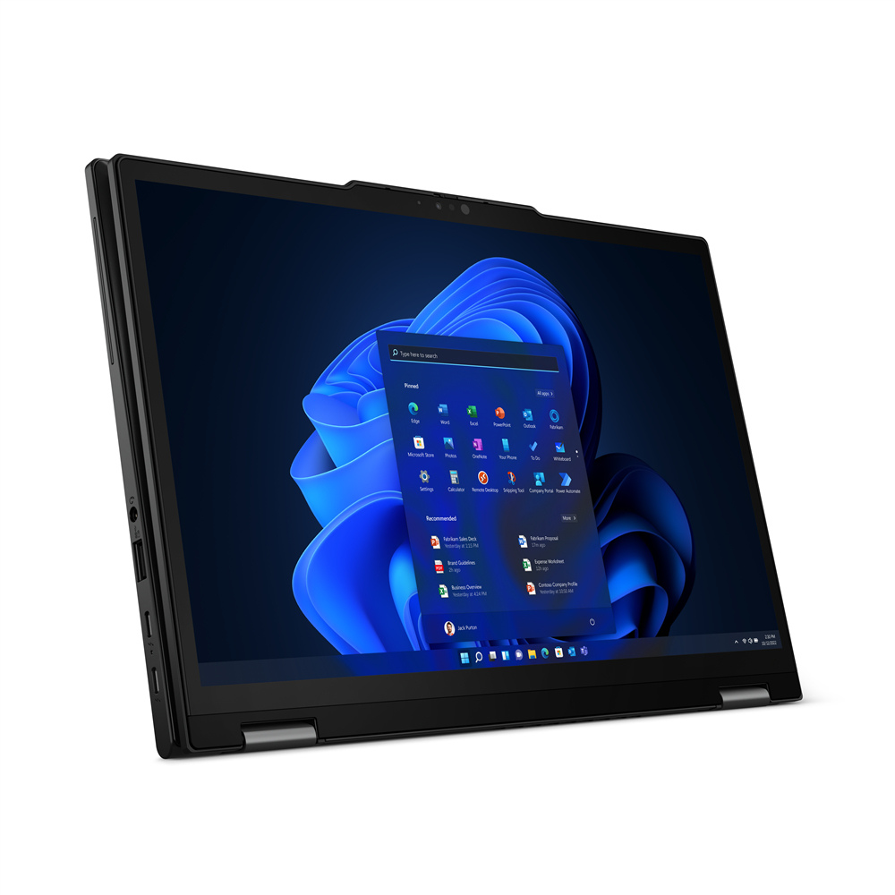 Lenovo ThinkPad X13 Yoga Gen 4, Intel Core i7 1355U, 16GB LPDDR5 4800 (Not Upgradable), 1TB SSD M.2 2280 PCIe 4.0x4 NVMe Opal 2.0, Windows 11 Pro, 13.3" WUXGA Touch Screen, No ODD - 21F20032UE