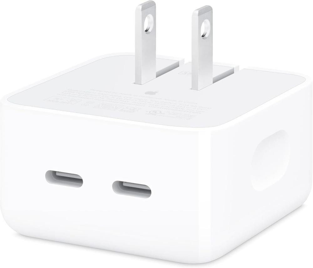 Apple 35W Dual USB-C Compact Power Adapter