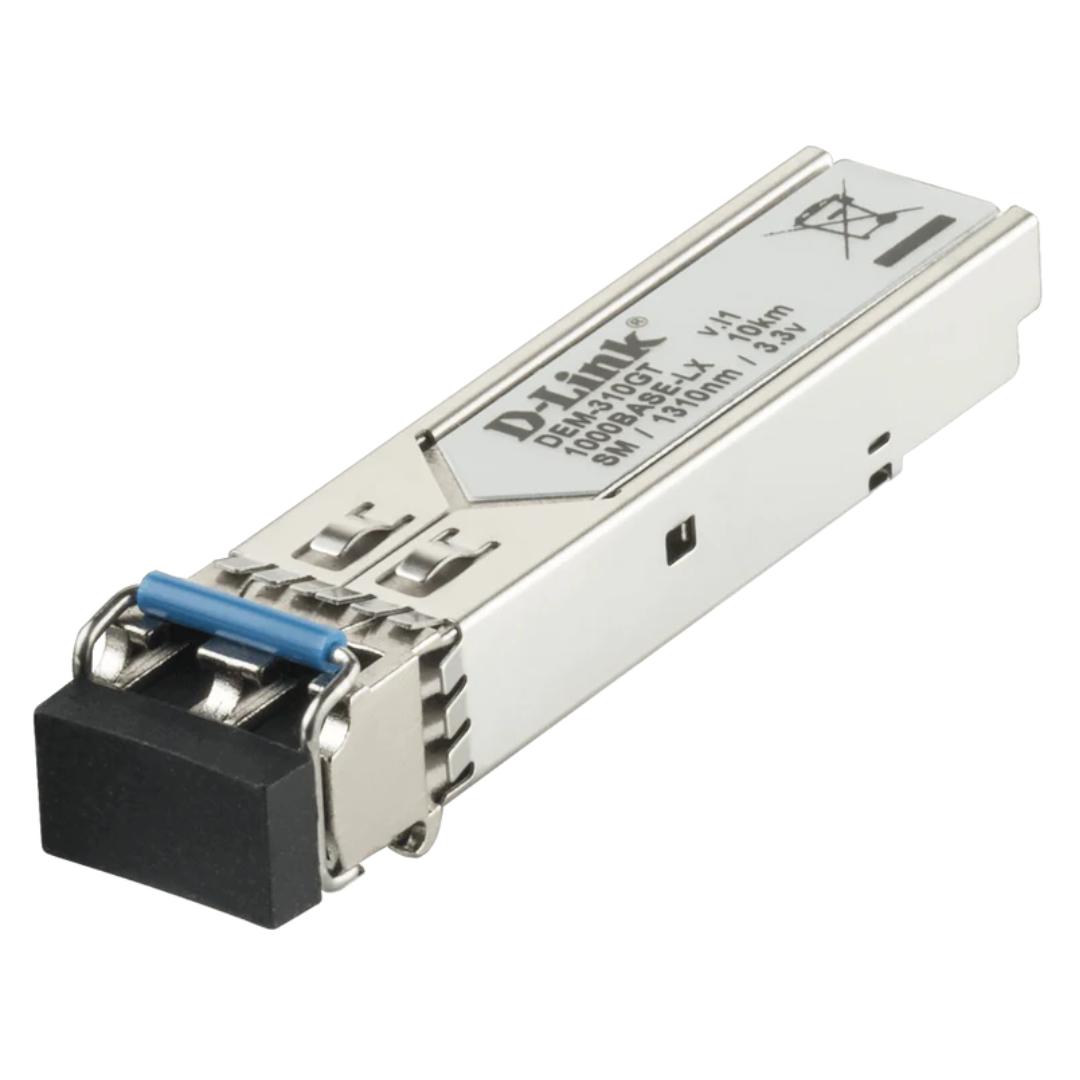 D-Link 1000BASE-LX Single-mode Fiber SFP Transceiver- DEM-310GT