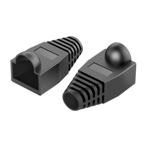 Vention RJ45 Strain Relief Boots Red PVC 50-Pack-IODR0-50