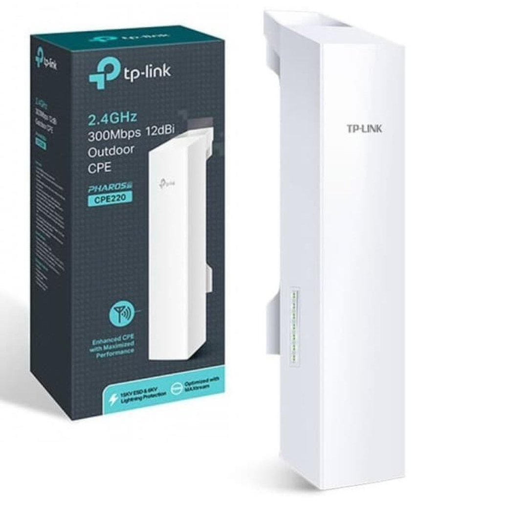 TP-Link CPE 2.4GHz 300Mbps 9dBi Outdoor CPE – TL-CPE210