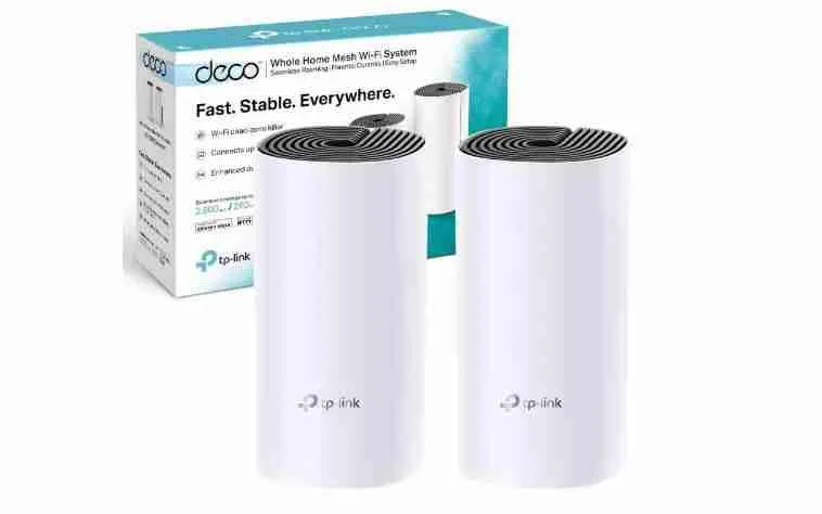 TP-Link Deco M4 AC1200 Mesh Wi-Fi System (2-Pack)- TL-DECO M4