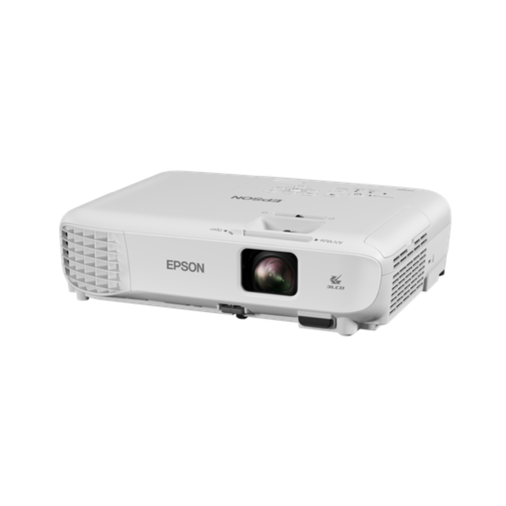 Epson EB-W06 3LCD Projector WXGA, 3700 Lumen, V11H973040 - Clear & Bright