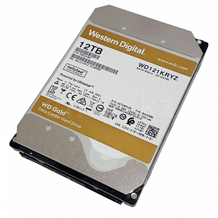 WD Gold Enterprise HDD 12TB, 256MB, 7200rpm - WD121KRYZ