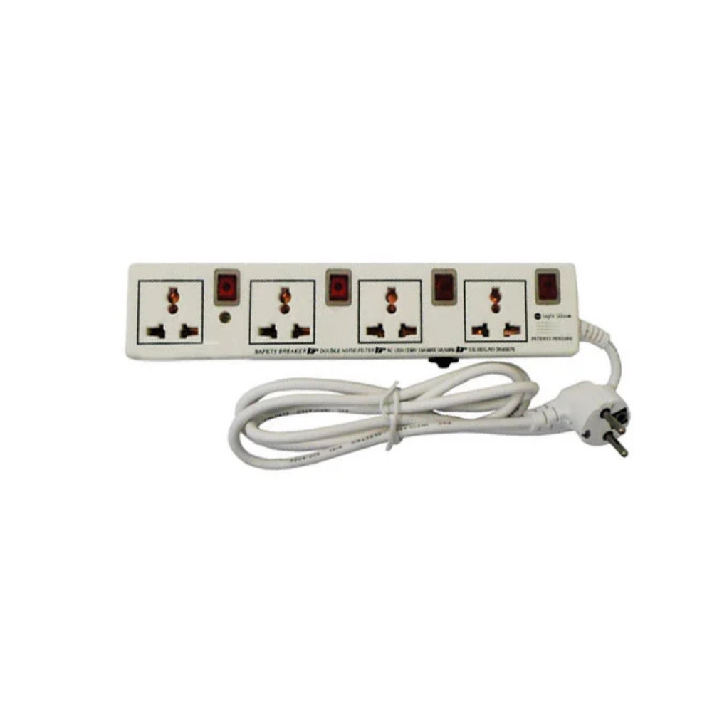 Lightwave 4 WAY Extension Socket-EXT 754