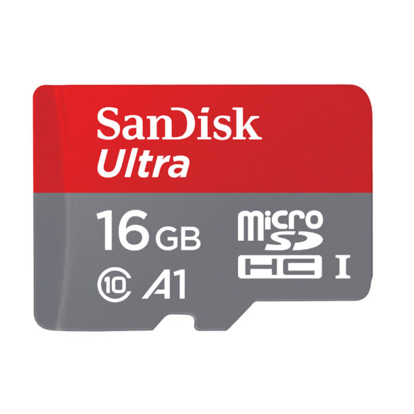 SanDisk Ultra MicroSD CLASS 10 80MBPS 16GB without Adapter -SDSQUNS-016G-GN3MN