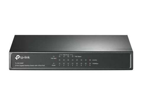 TP-Link TL-SG1008P 8-Port PoE Switch with 4 PoE Ports