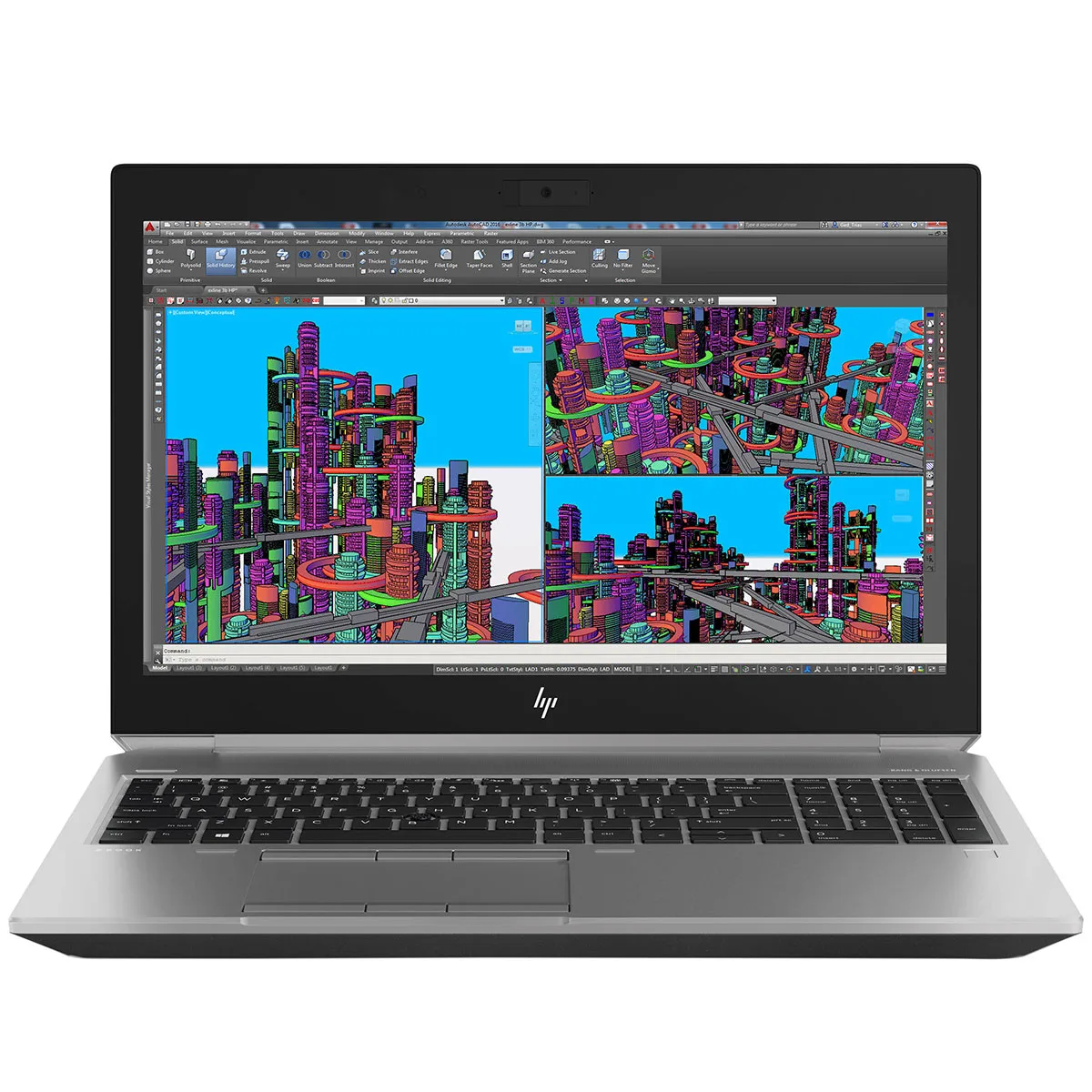 HP ZBook 15 G5, Core i7 8th Gen, 16GB RAM, 512GB SSD