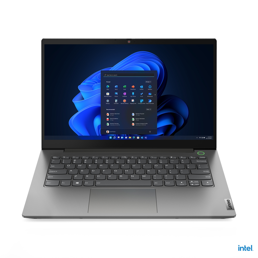 Lenovo ThinkBook 14 G4 IAP, Intel Core i5 1235U, 8GB DDR4 3200 (Up to 40GB Support), 512GB SSD M.2 2242 PCIe 4.0x4 NVMe, No OS, 14" FHD, No ODD - 21DH004GUE