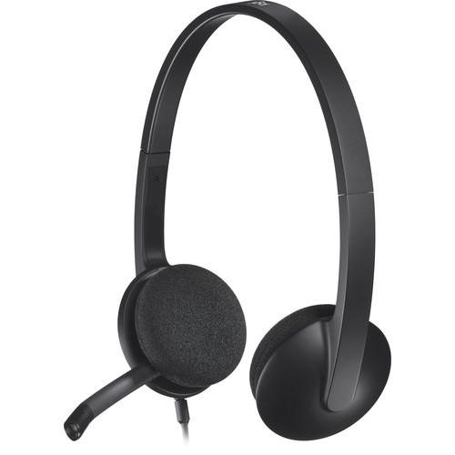 Logitech H340 USB Headset with Noise Cancelling Mic - 981-000475
