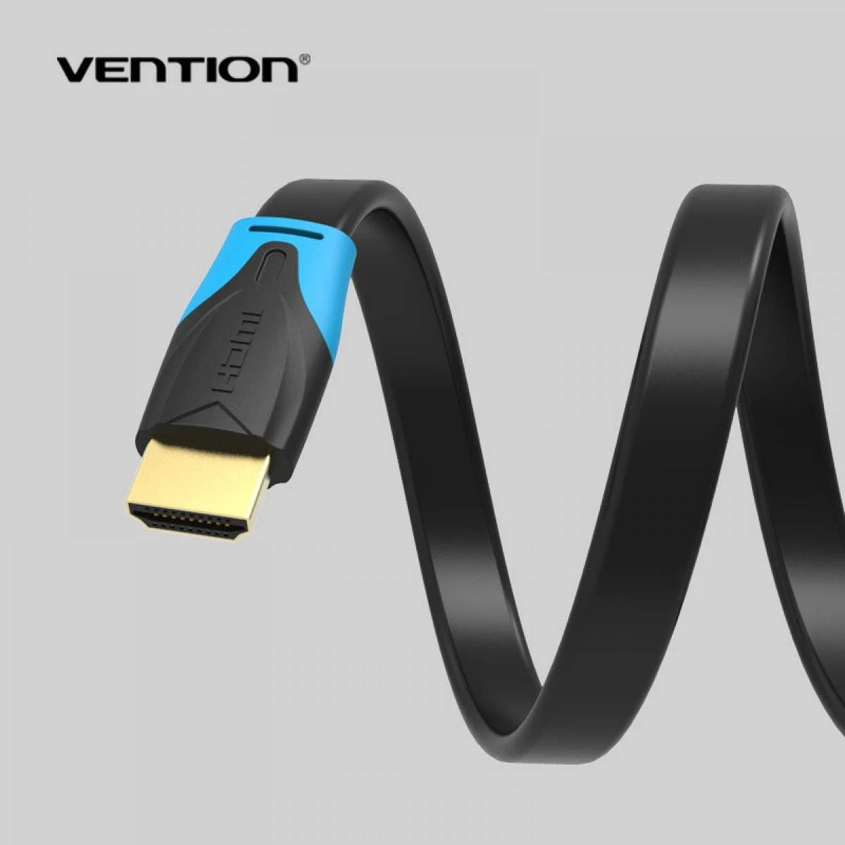 Vention Flat HDMI Cable 1.5M Black-VAA-B02-L150