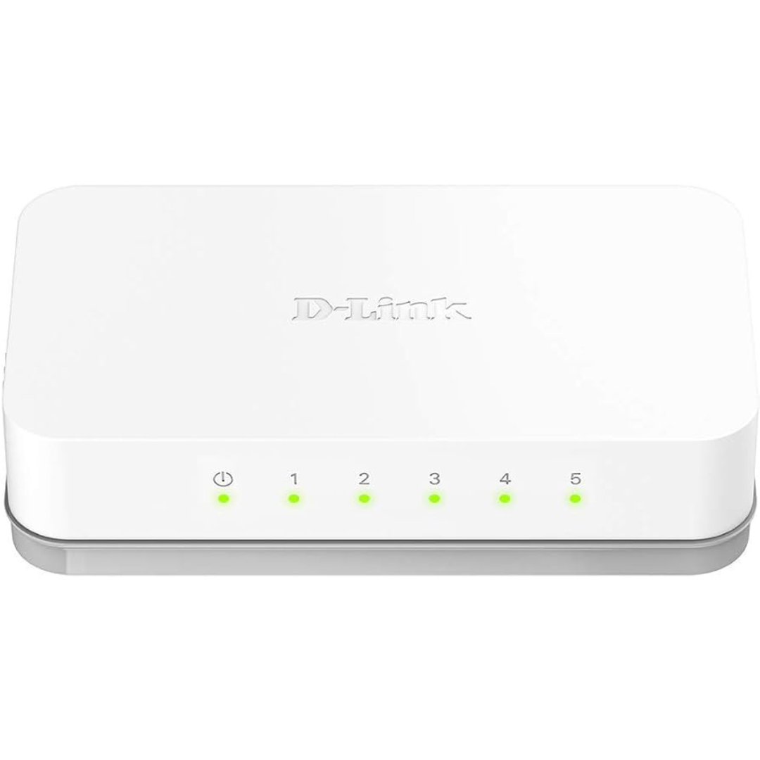 D-Link DES-1005C/B 5-Port 10/100Base-T Unmanaged Switch- DES-1005C/B