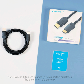 Vention Mini DisplayPort  to DP Cable 1.5M Black-HAABG