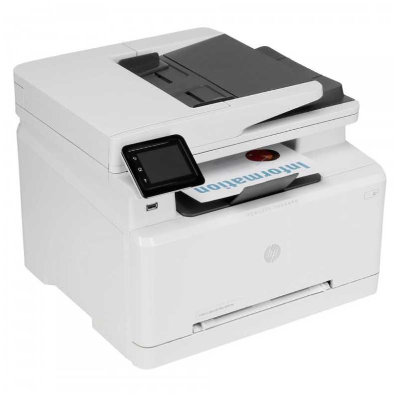 HP Color LaserJet Pro MFP M283fdn Printer, Print, Copy, Scan, Fax- 7KW74A