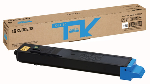 KYOCERA TK-8115C CYAN ORIGINAL TONER-1T02P3CNL0