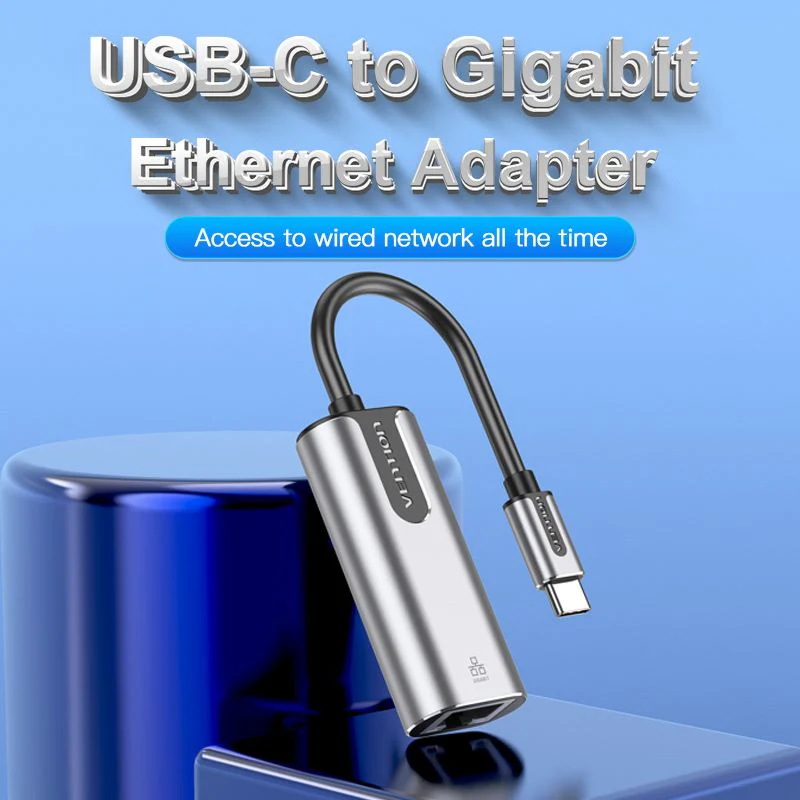 Vention USB-C to Gigabit Ethernet Adapter 0.15M-CFNHB