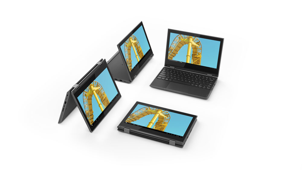 Lenovo 300e X360 Celeron N4120, 4GB RAM, 128GB SSD, Win 10