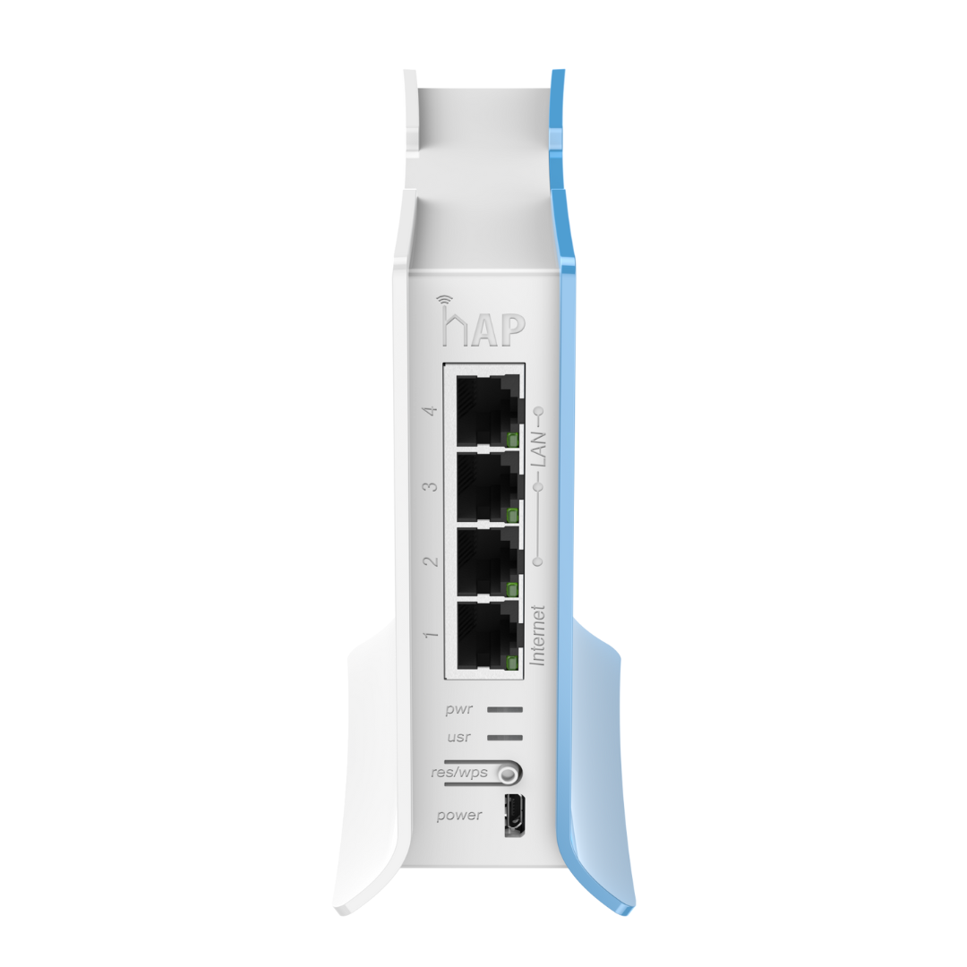 Mikrotik RB941-2nD-TC hAP Lite, 4x 10/100, 2.4GHz, 802.11b/g/n