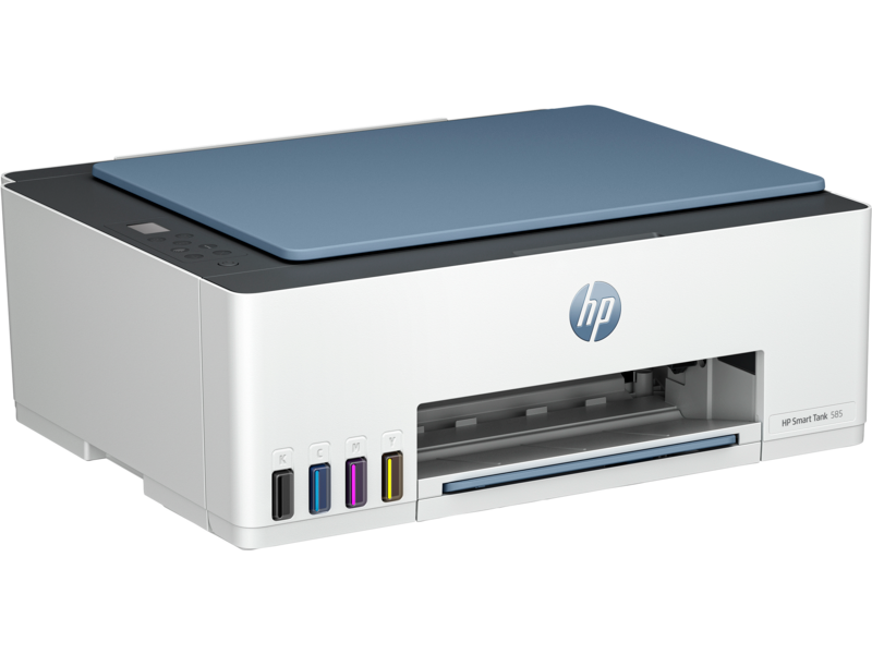 HP Smart Tank 585 AIO Printer - 5 PPM Color, 11 PPM