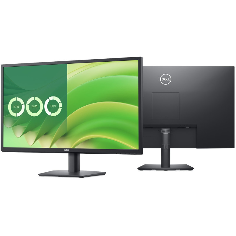 Dell E2725H 27" FHD Monitor, VGA, DisplayPort 1.2 - E2725H