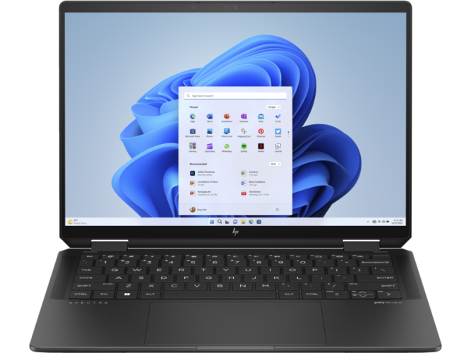 HP Spectre x360 14" 2-in-1, Core Ultra 7, 32GB RAM, 2TB SSD - Windows 11 Home