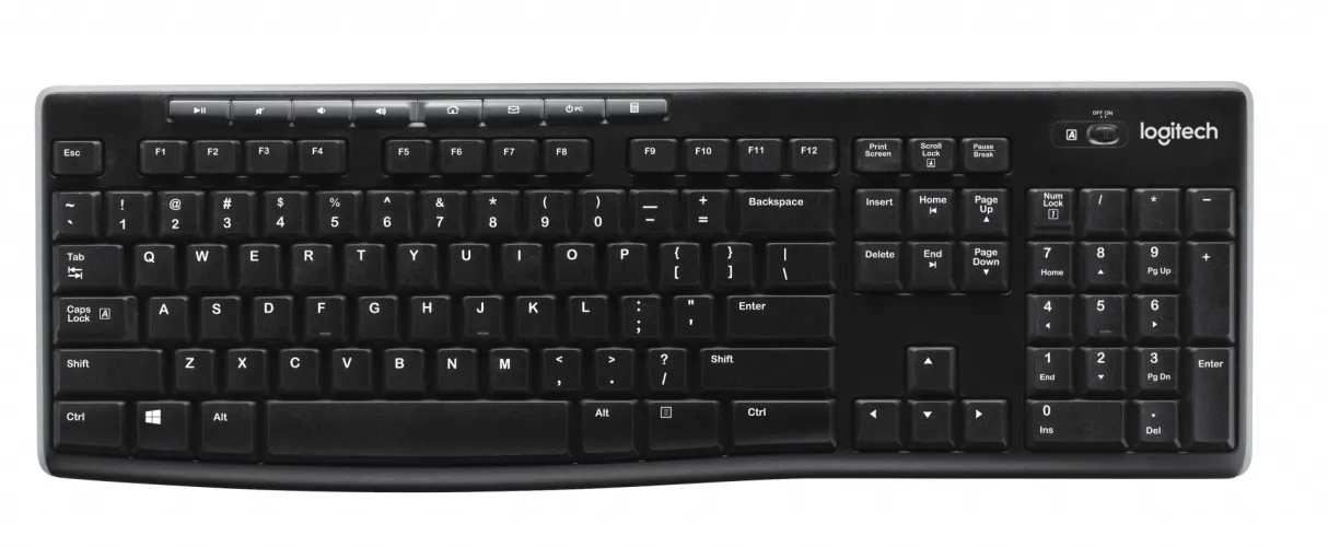 Logitech K270  Wireless Keyboard  Black-920-003051