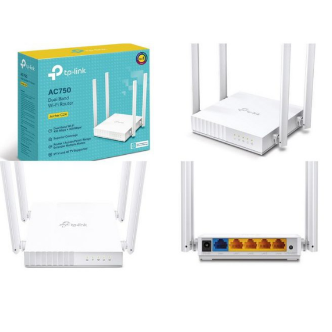 TP-Link AC750 Wireless Dual Band Router – ARCHER C24