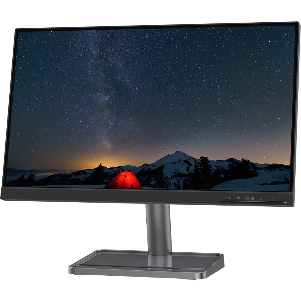 Lenovo L22i-30 21.5" FHD Monitor, Raven Black, VGA, HDMI- 66CAKAC1UK