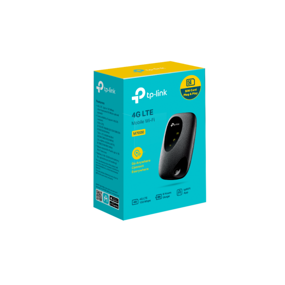 TP-Link M700 – 4G LTE Mobile Wi-Fi Router