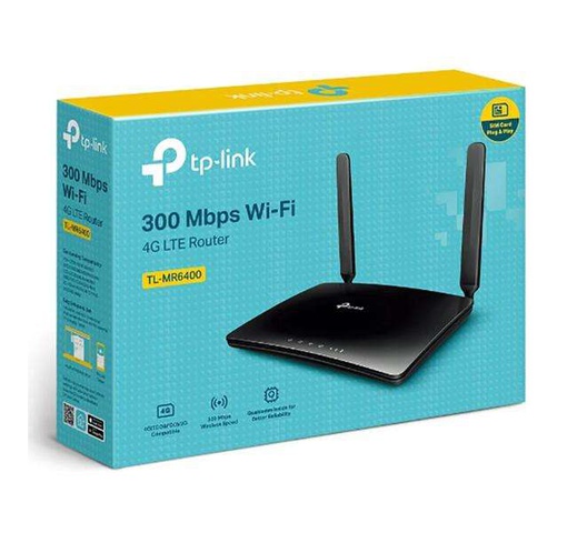 TP-Link 300Mbps Wireless N 4G LTE Router- TL-MR6400