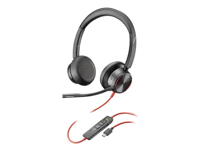 HP Platronics Blackwire 8225 Headsets -USB C-BW8225-M