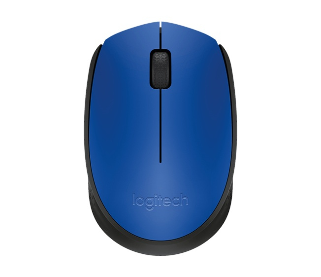 Logitech M171 Wireless Mouse Blue Grey - 910-006866