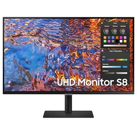 Samsung ViewFinity S8 32" UHD HDR USB-C Monitor- LS32B800PXMXUE