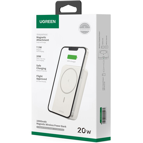 UGREEN 20W Magnetic Power Bank (10,000mAh)-UG-25208