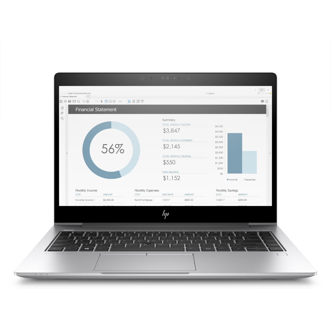 HP EliteBook x360 1030 G3  Core i5-8350U  16 GB RAM 256 GB SSD