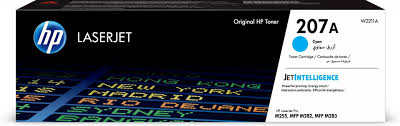 HP 207A Cyan Original LaserJet Toner Cartridge - W2211A