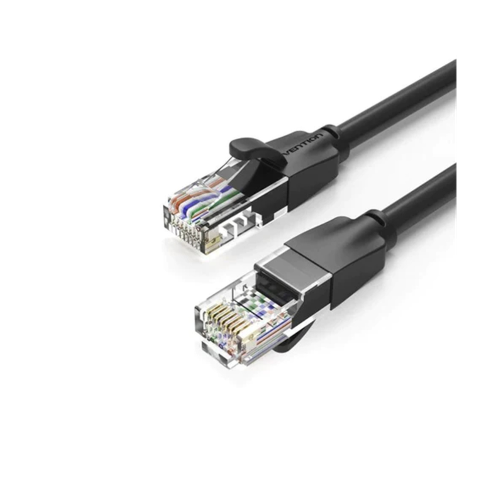 Vention Cat.6 UTP Patch Cable 1M Black-IBEBF