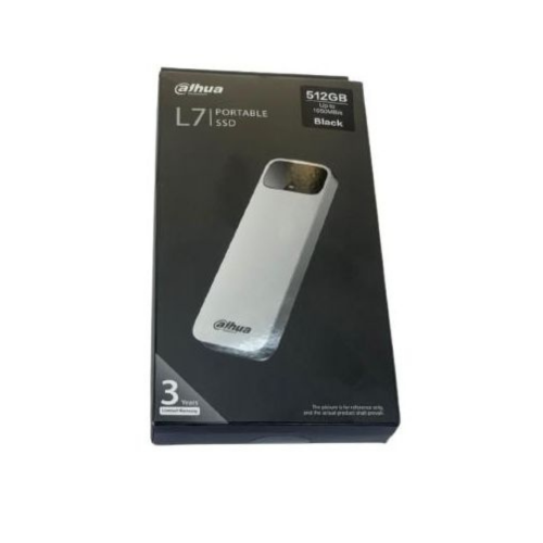 DAHUA L7 512 GB Portable SSD (Upto 1050 mbs)