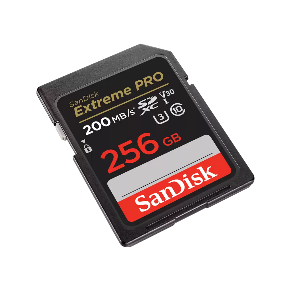 SanDisk Extreme PRO 256GB SDXC UHS-I Card 200MB/s