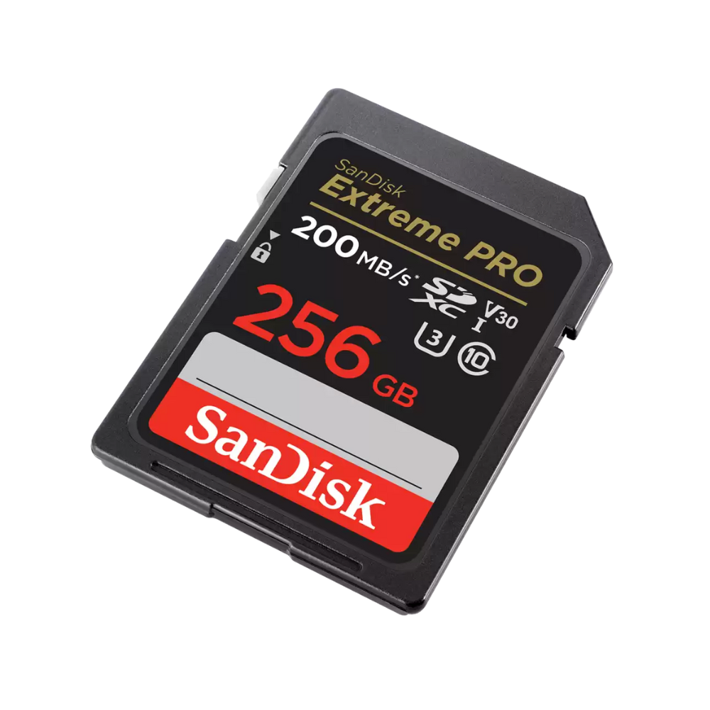 SanDisk Extreme PRO 256GB SDXC UHS-I Card 200MB/s