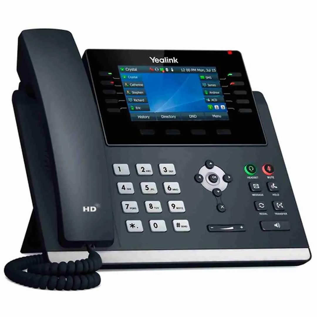 Yealink SIP-T46U IP Phone – HD Audio & Business VoIP